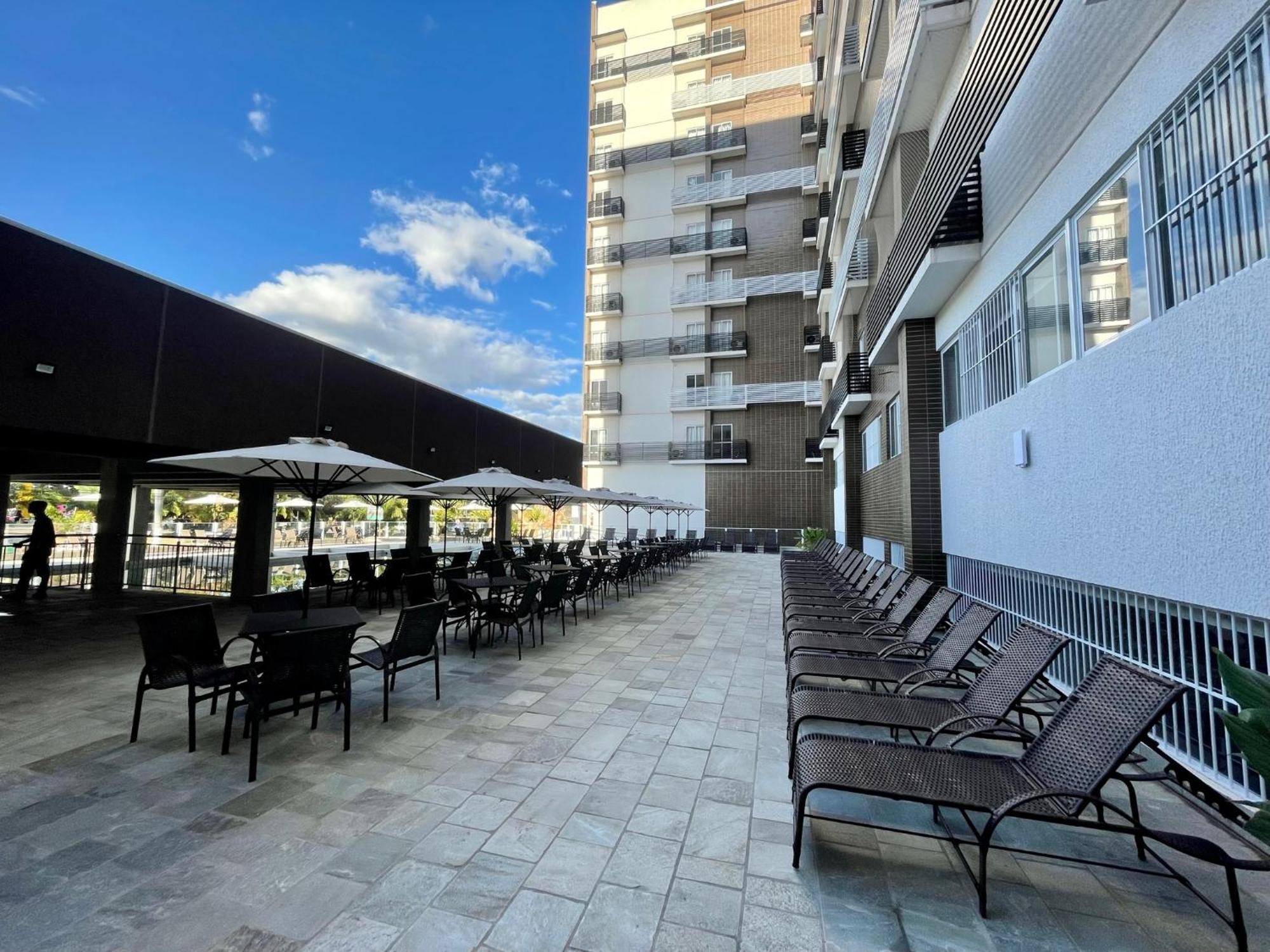 Apartamento Spazzio Diroma Com Acesso Ao Acqua Park, Splash E Slide